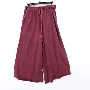 Saturday Sunday Anthropologie Pants Womens XS Eudora Cropped Wide Leg Trouser